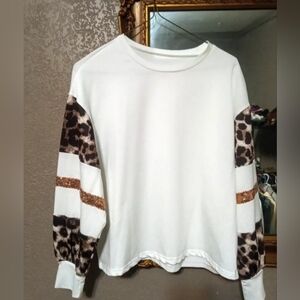 Leopard sweater